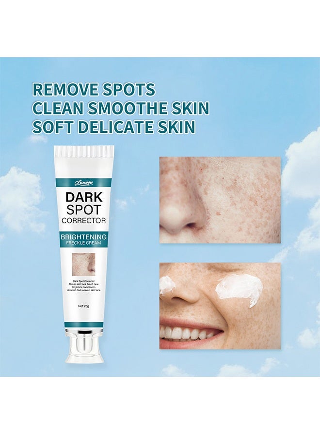 لونون كريم تفتيح البقع، مزيل البقع الداكنة لعلاج فرط التصبغ على الوجه، البقع الداكنة، الكلف، النمش، إزالة بقع الشمس، كريم تصحيح البقع الداكنة للنساء والرجال 20 جم - Image 5