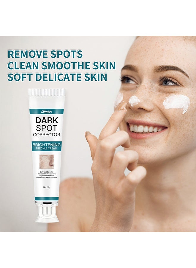 لونون كريم تفتيح البقع، مزيل البقع الداكنة لعلاج فرط التصبغ على الوجه، البقع الداكنة، الكلف، النمش، إزالة بقع الشمس، كريم تصحيح البقع الداكنة للنساء والرجال 20 جم - Image 3