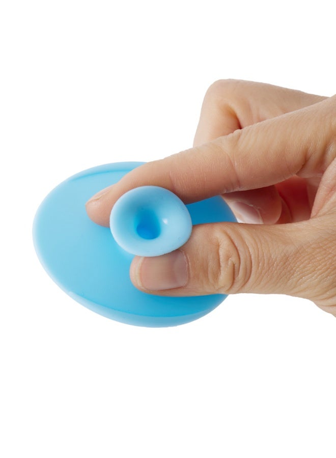 2PCS,Baby Toddler Silicone Hair Washing Brush Hair Shampoo Massage Comb Face Washing Brush Gentle Cleaning - Image 4