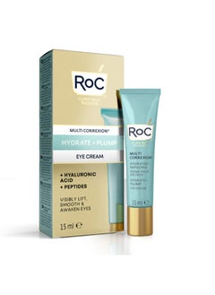 RoC MULTI CORREXION HYDRATE + PLUMP EYE CREAM 15ML  - Image 2