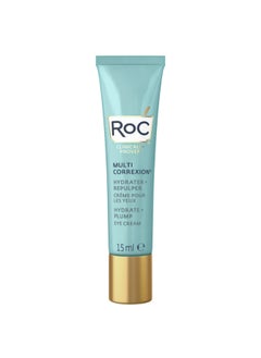 RoC MULTI CORREXION HYDRATE + PLUMP EYE CREAM 15ML  - Image 1