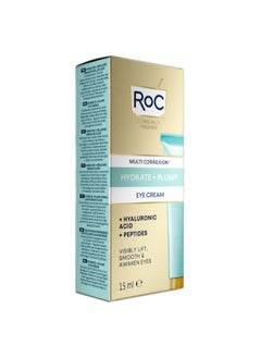 RoC MULTI CORREXION HYDRATE + PLUMP EYE CREAM 15ML  - Image 5