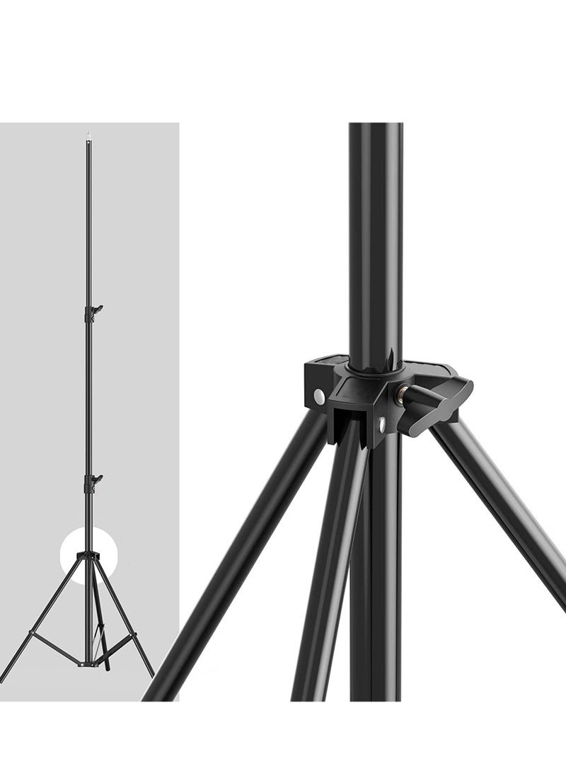 Coopic COOPIC L280 280cm/2.8m Heavy Duty Aluminum Alloy Photo Studio Light Stand with 1/4" Screw for Strobe Lights, Studio Kits, Flash, LED Video Light, Softbox, Reflectors, Umbrella.  - Image 5