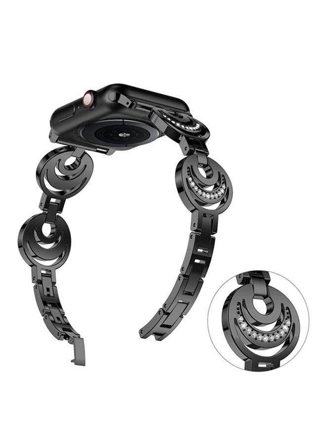 Voberry Replacement Band For Apple Watch Series 4 40mm Black - Image 3