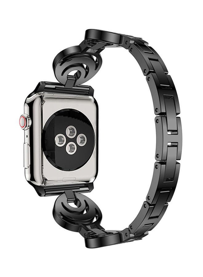 Voberry Replacement Band For Apple Watch Series 4 40mm Black - Image 2