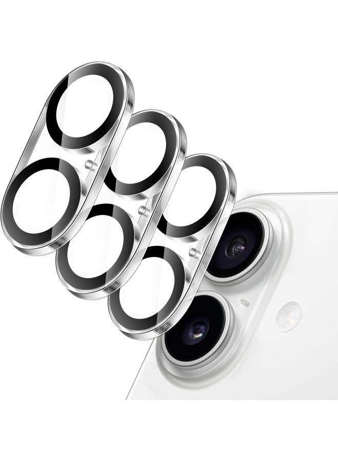 جي تيك واقي عدسة الكاميرا لهاتف آيفون 16 مقاس 6.1 بوصة وآيفون 16 بلس مقاس 6.7 بوصة، مصنوع من زجاج مقوى 9H مضاد للخدش، متوافق مع الجراب ولا يؤثر على اللقطات الليلية، عبوة من 3 قطع شفافة عالية الدقة - Image 1