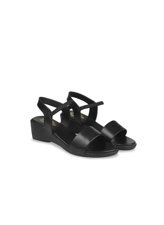 Shoetopia Shoetopia Girls Open Toe Wedge Heels