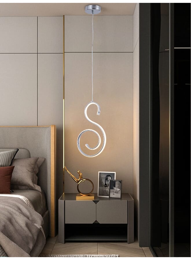 Best Power Modern LED Pendant Light 7144-1 with 3 Lighting Levels, 120cm Adjustable Length, and 30W Power - Stylish Ceiling Lamp for Living Room, Dining Room, Kitchen, Bedroom, and Office - Image 1