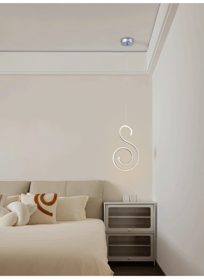 Best Power Modern LED Pendant Light 7144-1 with 3 Lighting Levels, 120cm Adjustable Length, and 30W Power - Stylish Ceiling Lamp for Living Room, Dining Room, Kitchen, Bedroom, and Office - Image 3