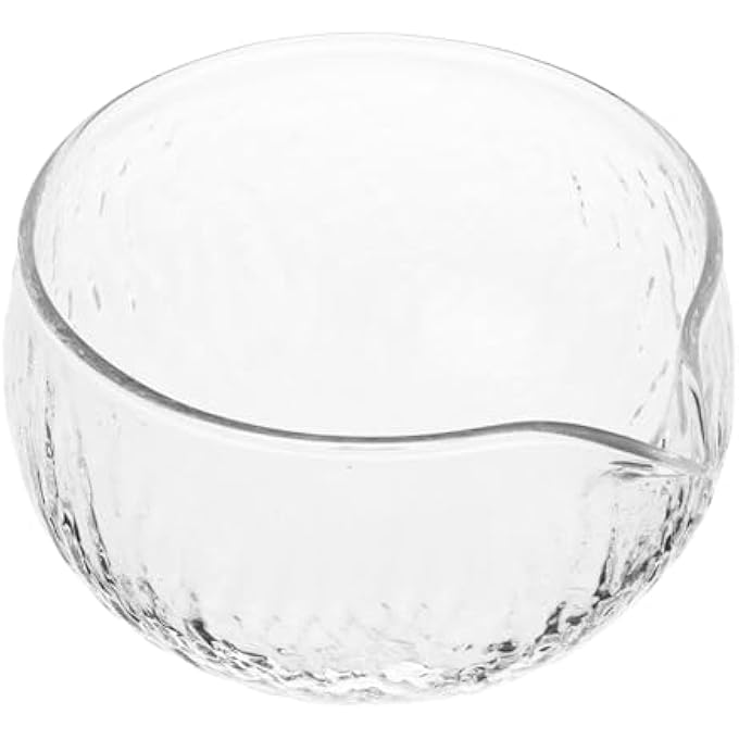 Cabilock Matcha Bowl Tea Set  Traditional Japanese Matcha Mixer With Spout Chinese Teacups Clear Glass Cup Transparent Mug - Image 1