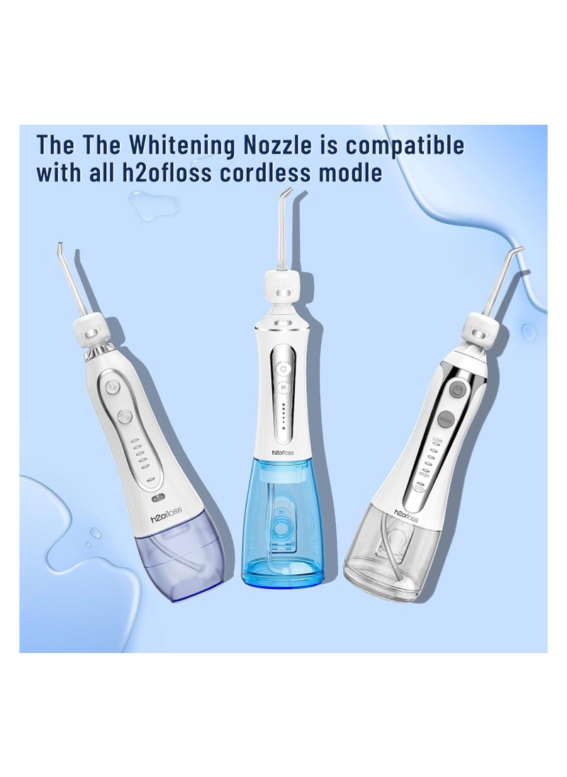 Youtrico - Whitening water dental floss filling sheet, equipped with a specialized nozzle for Youtrico portable oral rinse, gentle teeth whitening, cinnamon 30 capsules - Image 1