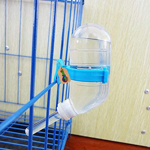 DreamAuro Vacuum Leak Proof Water Bottle for Hamster/Dwarf/Gerbil/Mice/Guinea Pig/Ferret/Rabbit (60 ml, Blue) - Image 4