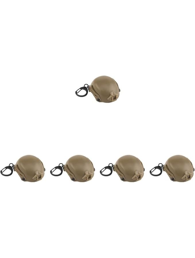 Helmet Keychain Corkscrew Bottle Opener Set Of 5 For Beer And Soda - Image 1