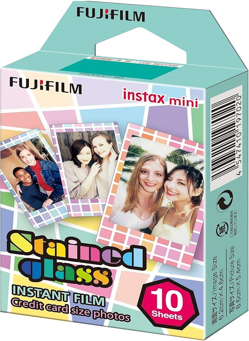 FUJIFILM Fujifilm Instax Mini Stained glass Film 10 Sheets  - Image 2