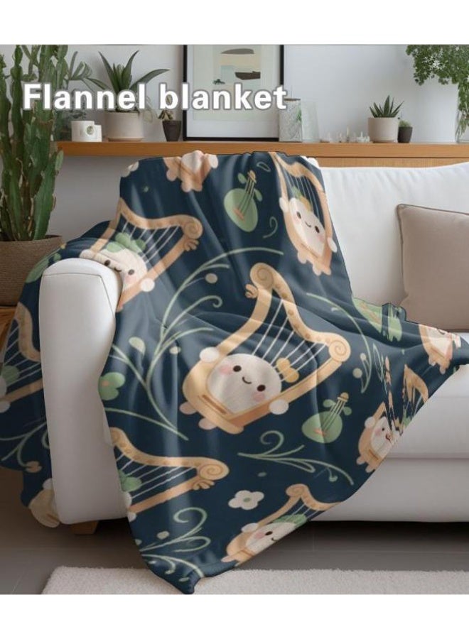 general Baby and children's cartoon flannel thin blanket (warm and comfortable, suitable for sleep, game use) 70cm*100cm - Image 5