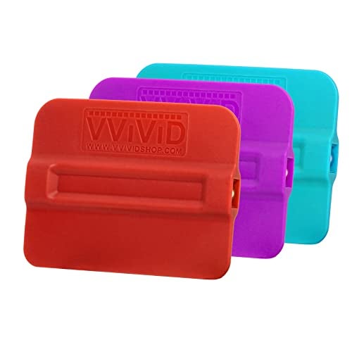 VViViD Magnetic Squeegees Hard Medium and Soft Applicator for Vinyl Car Wrap 3 pcs - Image 1