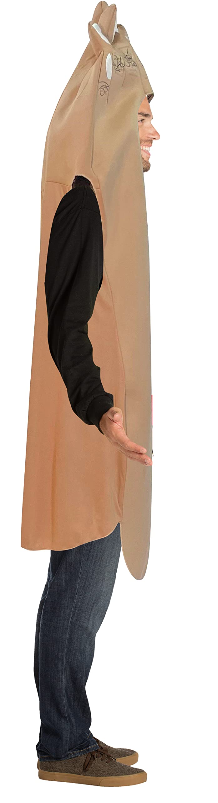 Rasta Imposta mens Big Foot Adult Sized Costumes, Tan, One Size US - Image 3