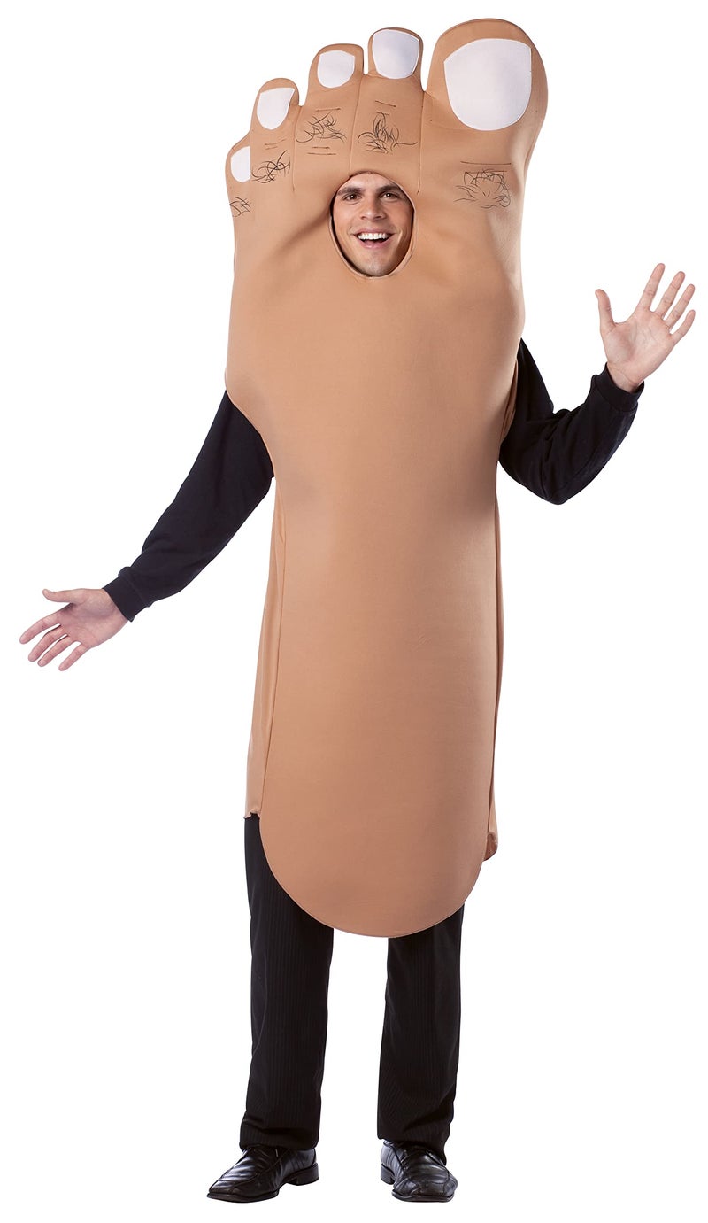 Rasta Imposta mens Big Foot Adult Sized Costumes, Tan, One Size US - Image 1