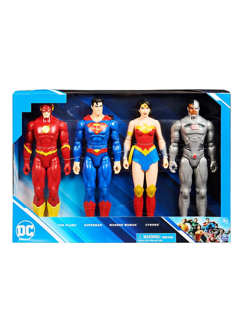 DC Universe Basic Figure 12inch 4-pack - Image 1