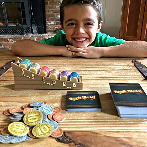 ThinkFun Mystic Market Strategy Card Game For 2-4 Players Ages 10 and Up – An Exciting Fast Paced Game Perfect for Both Families and Gamers, Multi - Image 5