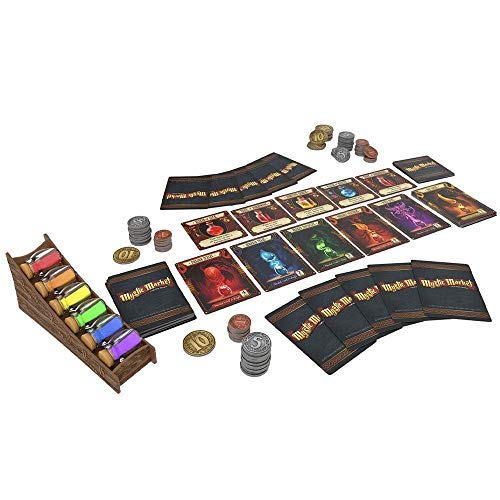 ThinkFun Mystic Market Strategy Card Game For 2-4 Players Ages 10 and Up – An Exciting Fast Paced Game Perfect for Both Families and Gamers, Multi - Image 2