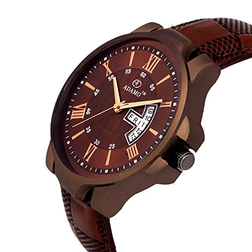 ADAMO Legacy (Day & Date) Men's Wrist Watch A829BR04 - Image 2