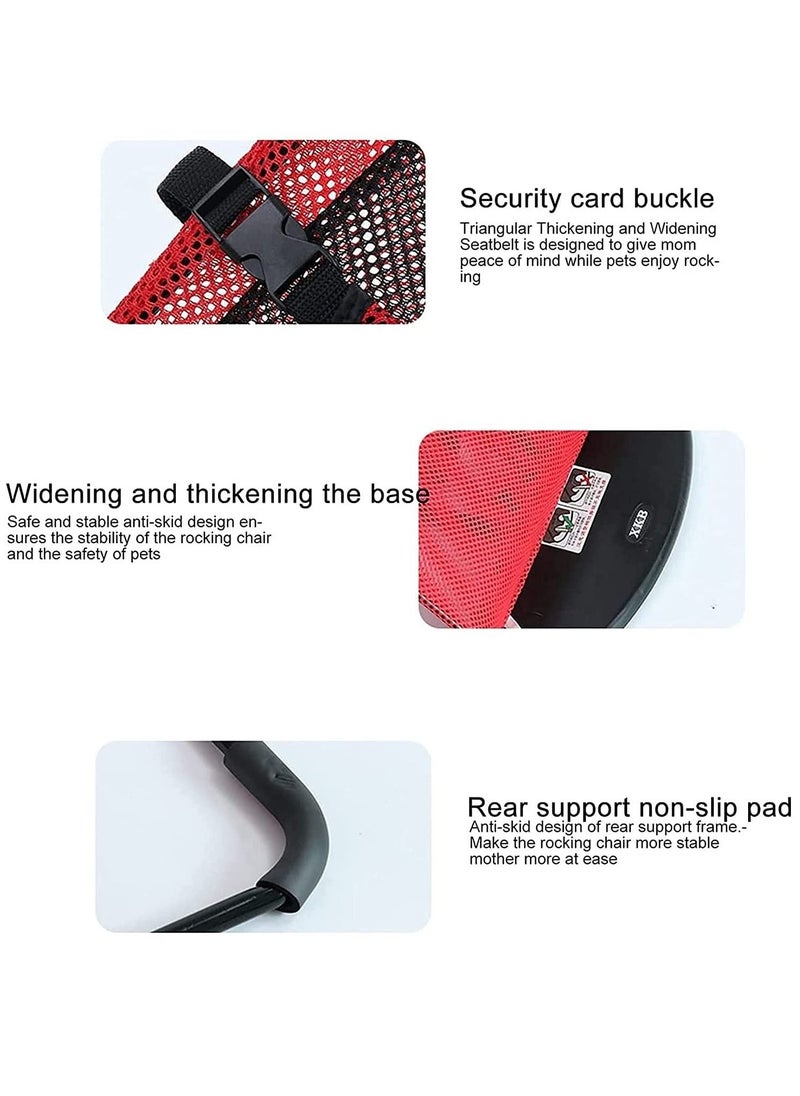 WALALLA - Adjustable Metal Folding Multi-Function Baby Balance Chair and Bouncer Sleeping Bed Crib Cradle - Image 1