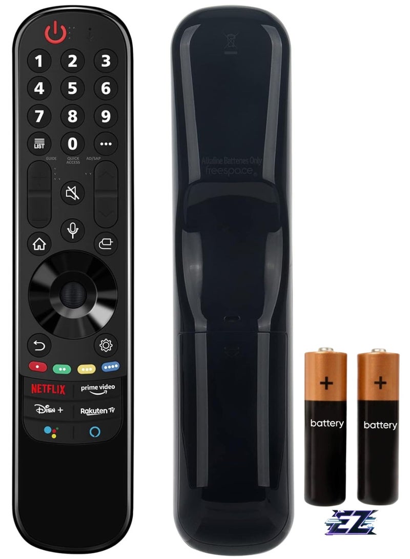 ELTRAZONE Replacement Voice Remote Control fit for LG 4K Smart TV 55UP78003LB 75UP78003LB 65UP78003LB 50UP78003LB 43UP78003LB A1 C1 G1 90 99 UP8770 UP8000 UP8070 NanoCell 75/80/90/99 Series with battery - Image 1