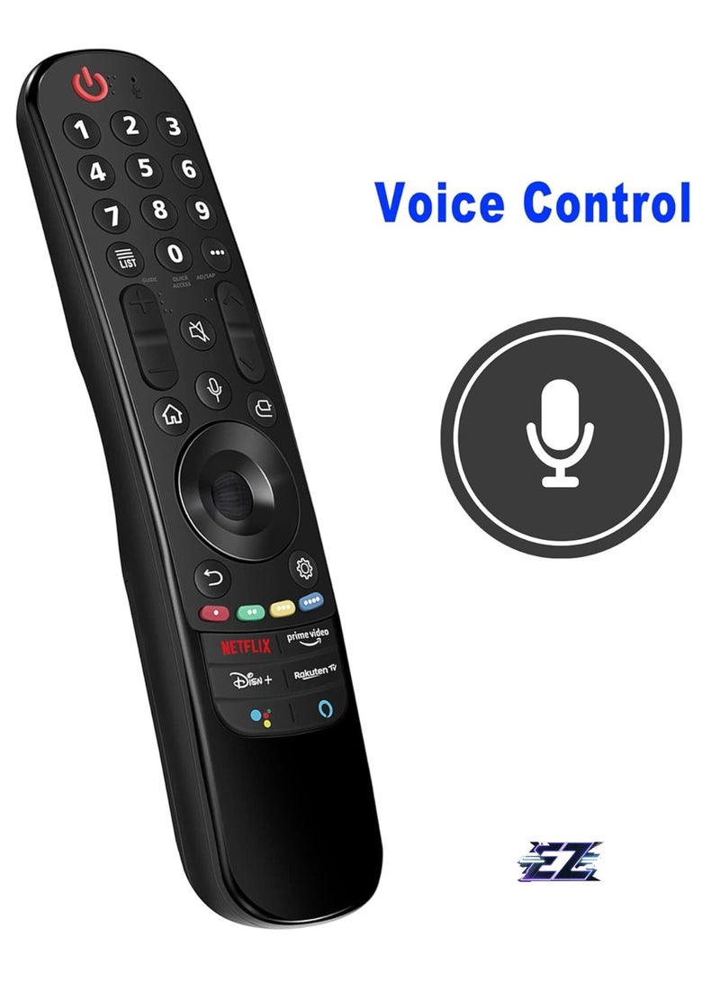 ELTRAZONE Replacement Voice Remote Control fit for LG 4K Smart TV 55UP78003LB 75UP78003LB 65UP78003LB 50UP78003LB 43UP78003LB A1 C1 G1 90 99 UP8770 UP8000 UP8070 NanoCell 75/80/90/99 Series with battery - Image 2