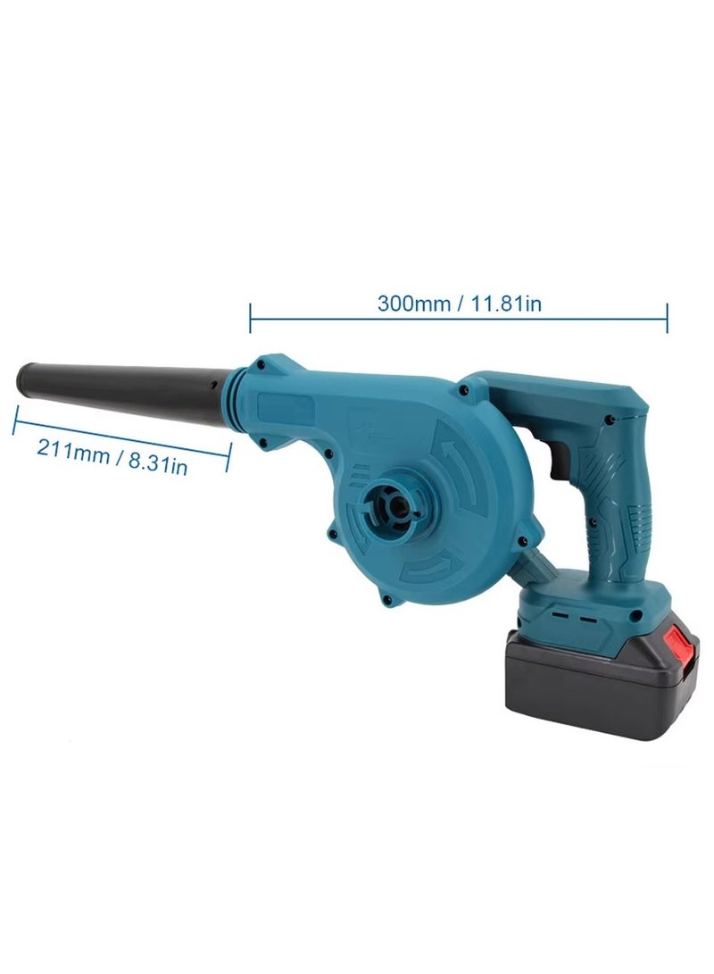 Gardening Cordless Lithium Blower with 48V 3.0Ah Battery, Charger & Dust Bag, Multi-Purpose High-Power Electric Blower for Leaves, Dust, Cars, Workshops, and Outdoor Cleaning - Image 3