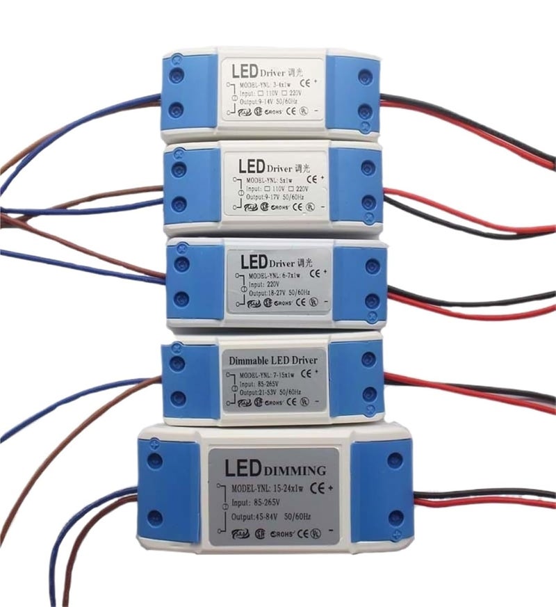 Dimmable 300mA LED Driver Power Supply AC 220V For 3 To 4X1W Lights