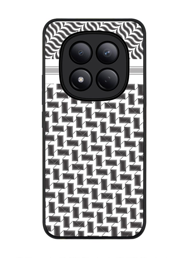 For Xiaomi Redmi Note 15 Pro 4G Case,Slim fit Camera Protection, Shockproof Thin Phone cover  - Shemag (Black)