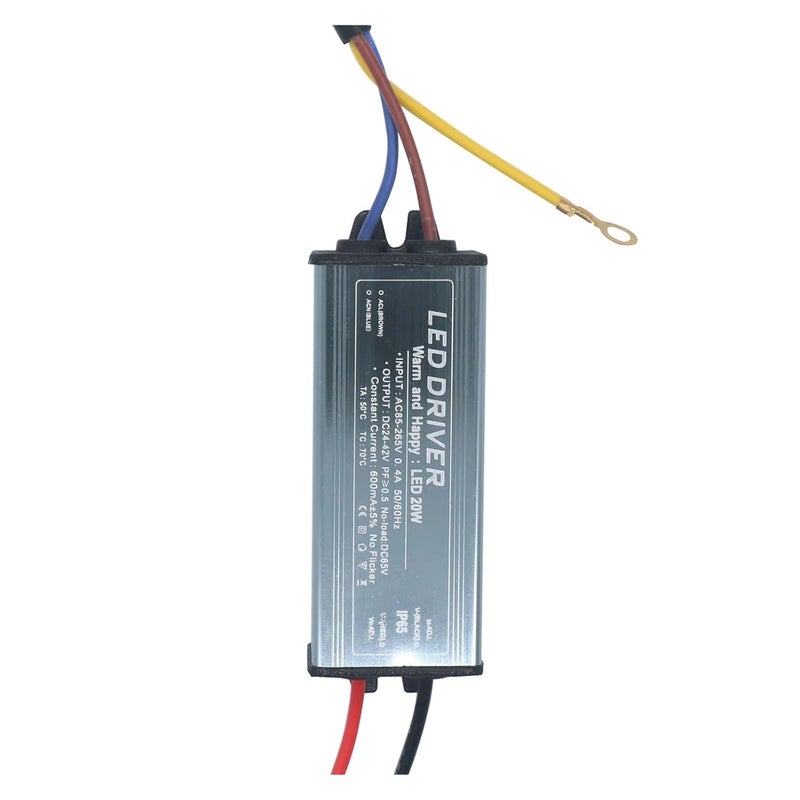 Waterproof Drive Power Supply 5W 120mA 10W 300mA 20W 600mA 30W 900mA 40W 1200mA 50W 1500mA Spotlight Lighting Transformer(40W 1200mA) - Image 5