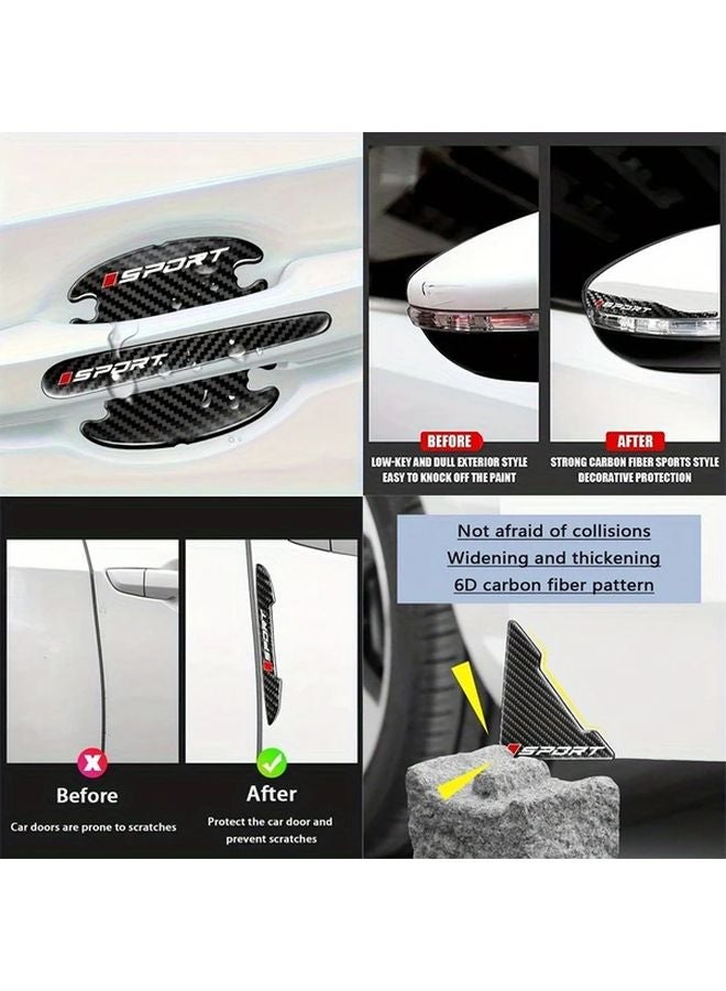 16pcs Car Accessories Anti Collision Strip Protective Film For Door Edge Mirror - Image 4