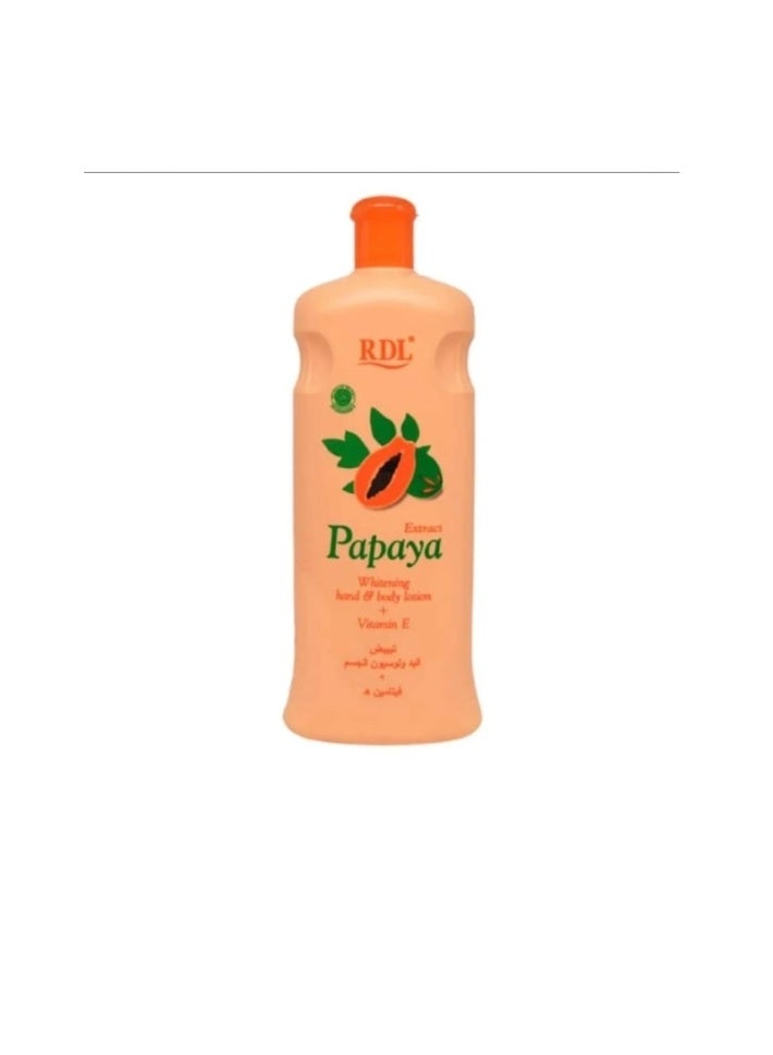 ار دي ال حزمة من ثلاث عبوات لوشن لتبييض اليدين والجسم بالبابايا 200ملليلتر - Image 3