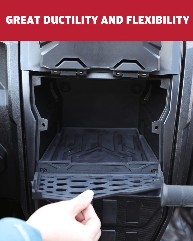 A & UTV PRO Under Dash Plate Net with Anti-Slip Tray Trim for Kawasaki Teryx KRX 1000 (2020-2023) - Image 5