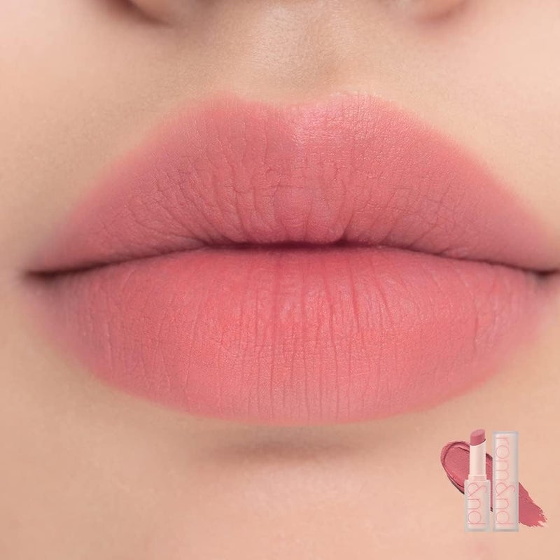 rom&nd Zero Matte Lipstick - Pink Sand - Image 2