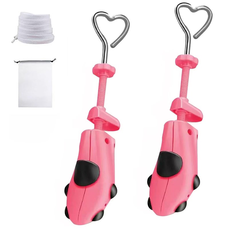 XYH Shoe Stretcher Comes with Dust-Proof Bag, Pair of Plastic Shoe Stretcher,4 Way Ajustable.