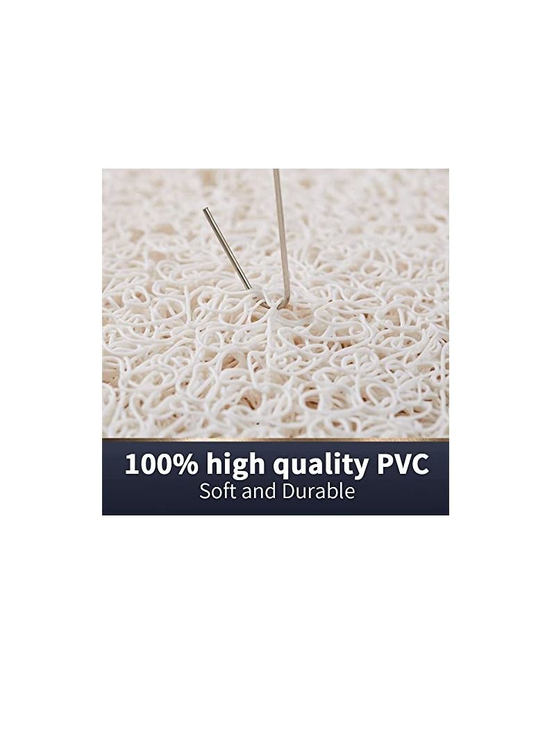 Excefore Soft Textured Bath, Shower, Tub Mat for Bath TubPhthalate Free, Non SSoft Textured Bath, Shower, Tub Mat for Bath TubPhthalate Free, Non Slip Comfort Bathtub Mats with Drain, PVC Loofah Bathroom Wet A - Image 3