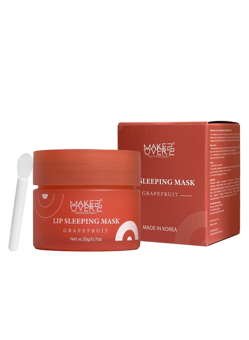 MAKE OVER 22 Lip Sleeping Mask - Grapefruit 20g - Image 2