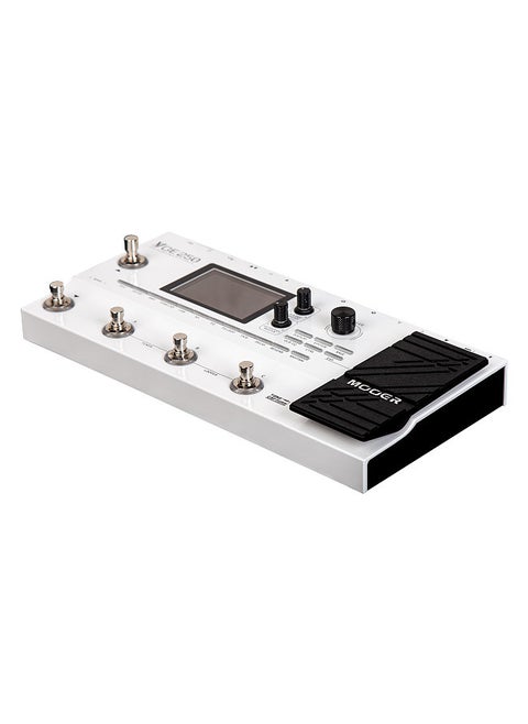 MOOER Guitar Effects Pedal Speaker Simulation Guitar Integrated Effect MIDI Interface with 60 Drum Beats and 10 Metronome Delays Reverbs Multi Effects Guitar Pedal