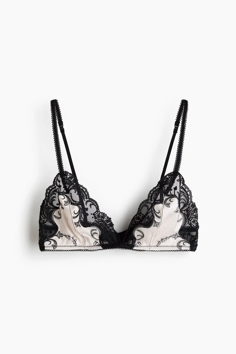 H&M Satin soft bra