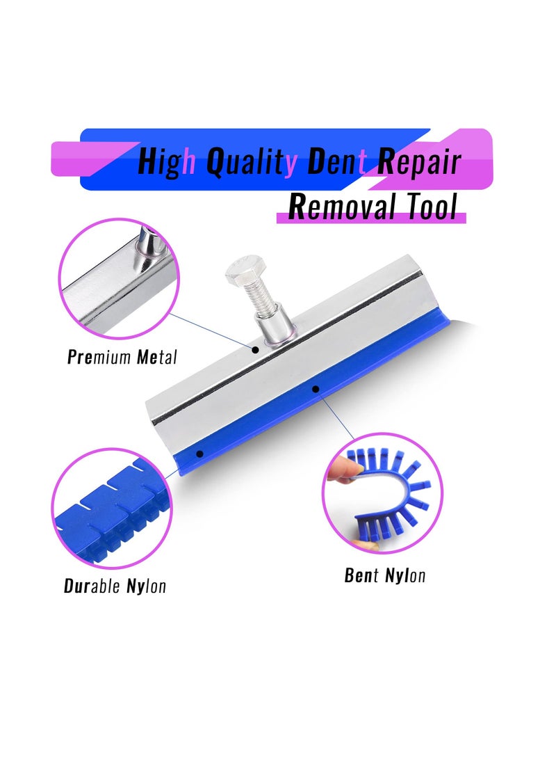 Excefore Dent Repair Removal Tool Kit , Nylon Auto Body Dents Removal Pulling Tabs Kit, Adhesive Blue Glue Tabs Auto Dent Removal Tools (Dark-Blue) - Image 3
