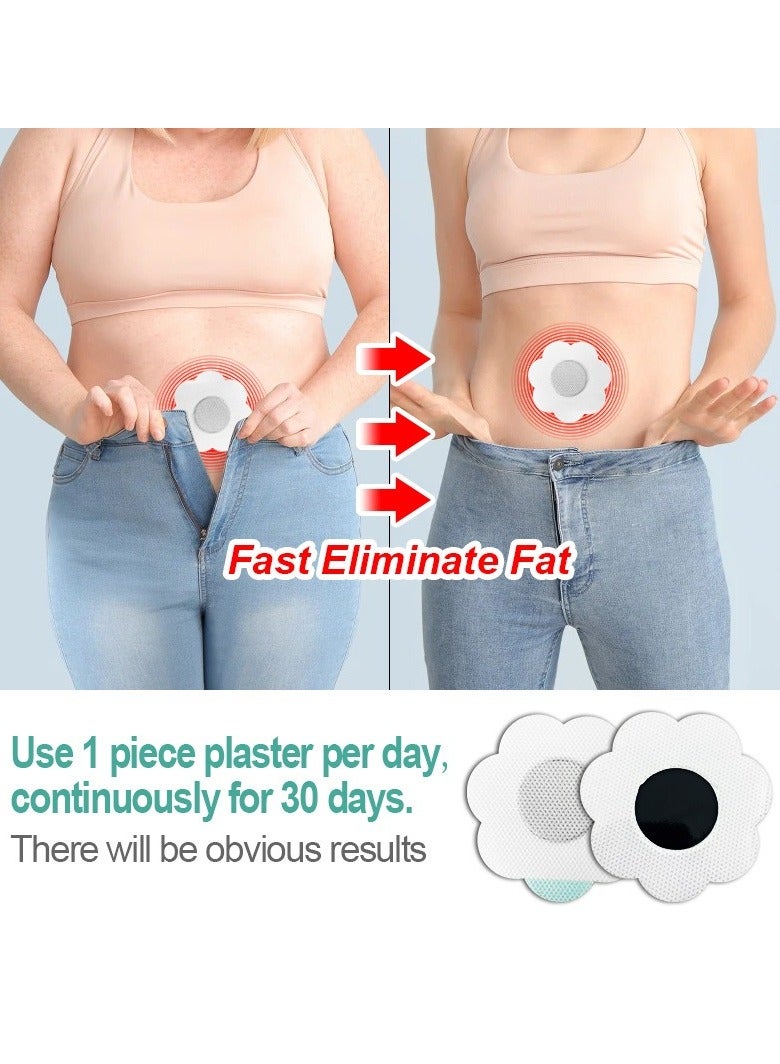 KanyeHB لصقة ديتوكس عشبية لحجب الدهون والكربوهيدرات، لصقات فعالة لتخفيف الوزن في البطن، لصقة سريعة لحرق دهون البطن وزيادة معدل الأيض لتقليل الوزن - Image 3