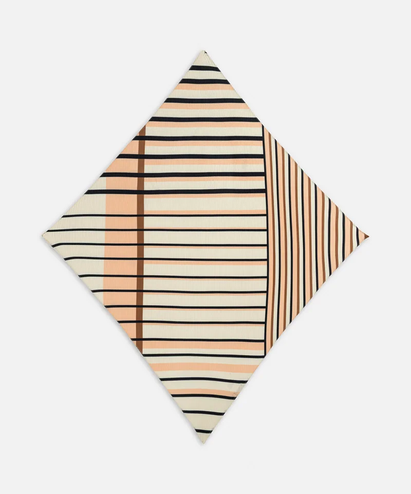 Ipekyol Pleated Color-Block Scarf
