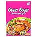 OOFLAYE 12Counts Oven Bags Turkey Size Large Size Turkey Oven Roasting Bags forTurkey Meats Chicken Fish Vegetables 1722 inch - Image 1