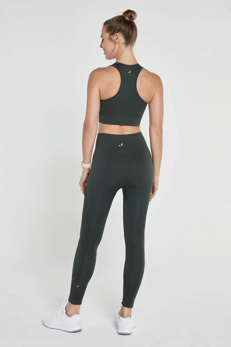 جيرف Gela High Waist, Flexible and Recovery Sports Leggings Green