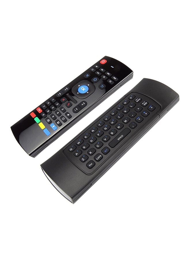 Zaboon Mx3-M 2.4G Wireless Keyboard Mouse Wireless Remote Control With Build In Mic For Android Tv Box Black - Image 1