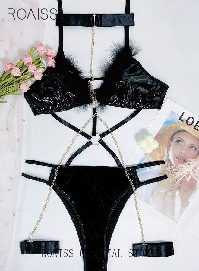 Women's Underwear Women's Chain Decorated with Lace Elements