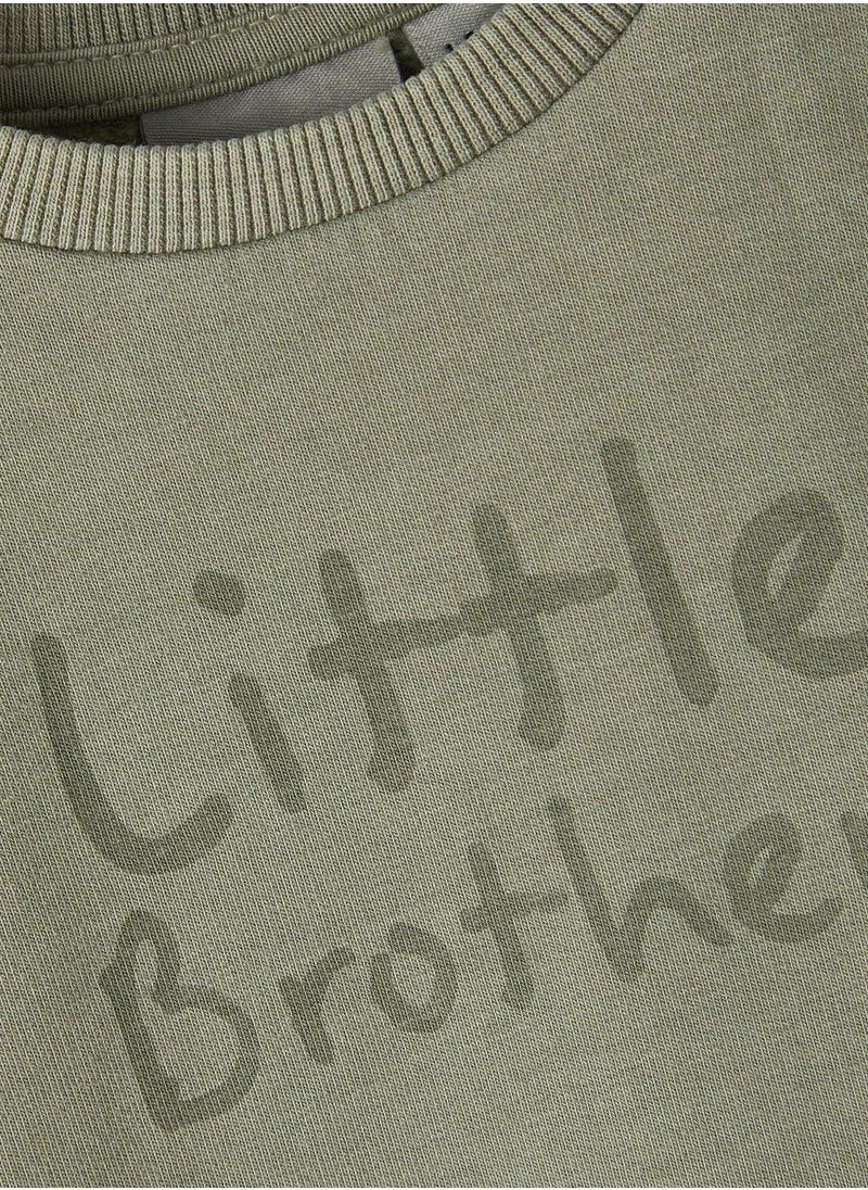 NAME IT - Kids Text Print Sweatshirt - Image 1